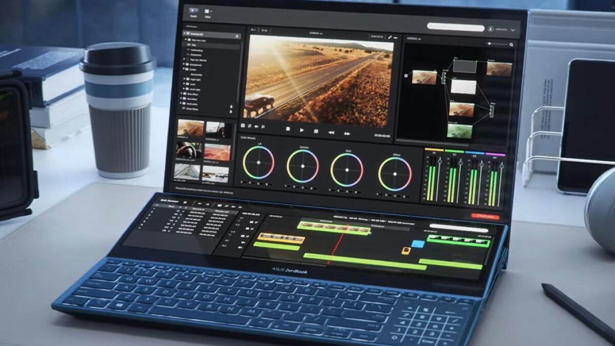 Asus Zenbook Pro Duo OLED: Co za laptop!