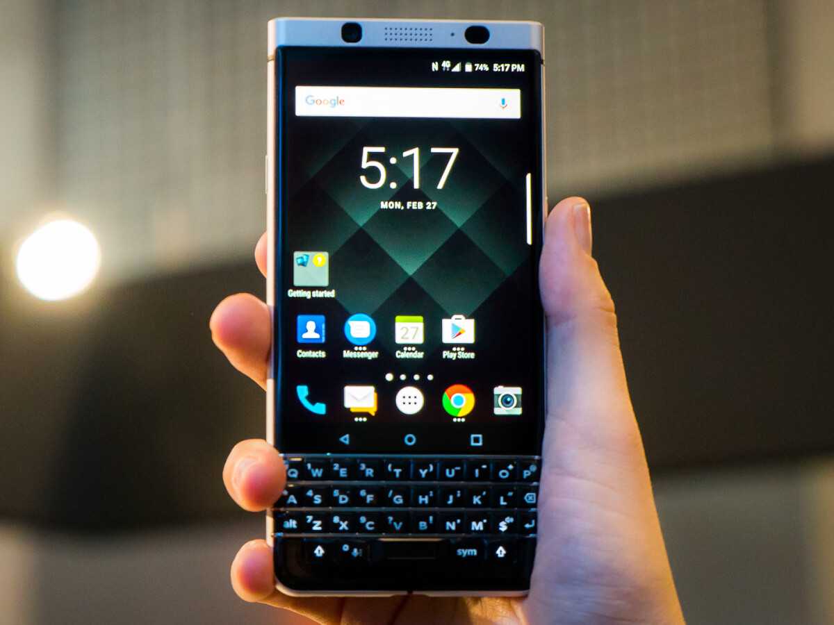 BlackBerry KeyOne: aktualizacja Androida 8.1 dostępna w Niemczech